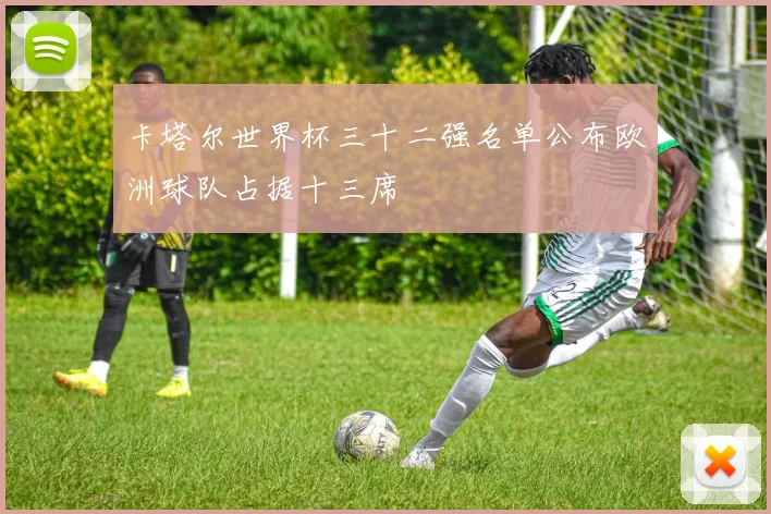 卡塔尔世界杯三十二强名单公布欧洲球队占据十三席